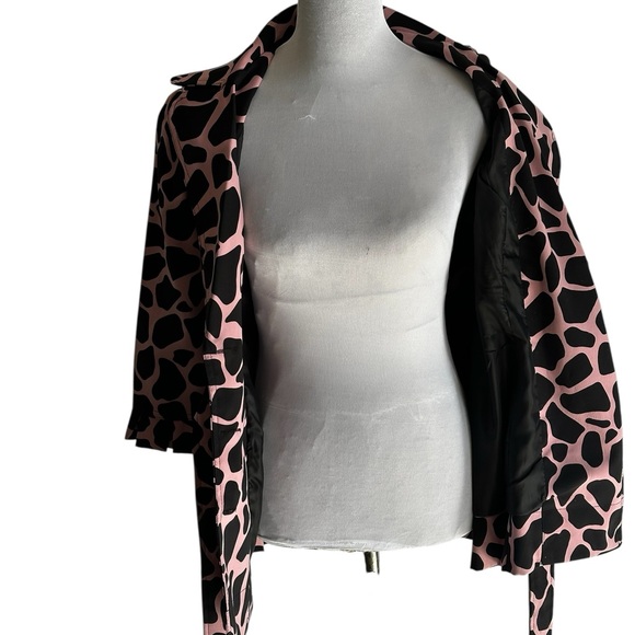 HEART SOUL ANIMAL PRINT BLAZER 3/4 SLEEVE LEOPARD PRINT, GLAM, BARBIE CORE - Picture 7 of 11